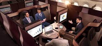 qatar airways qsuite guide routes with