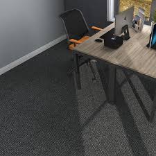 nouveau linear charcoal slate carpet