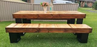 custom made timber outdoor furniture