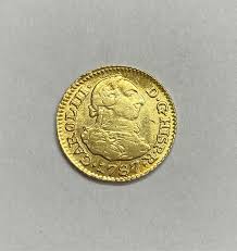 Moneda oro 1/2 escudo 1787 Carlos III durillo de segunda mano por 155 € en  Madrid en WALLAPOP
