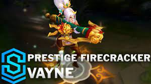 Prestige Firecracker Vayne Skin Spotlight - Pre-Release - League of Legends  - YouTube