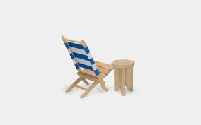 Folding reclining beach chair *see offer details. High Low The Folding Wood Beach Chair Remodelista