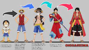 One Piece Straw Hat Pirates Outfits~ Straw Hats Members Evolution ~  #onepiece #anime #strawhats 🏴‍☠️ - YouTube