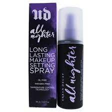 all nighter makeup setting spray by