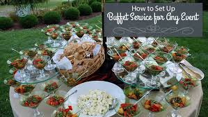 buffet service for any event