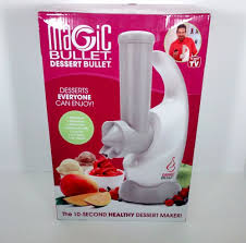 Magic bullet dessert bullet is a popular and one of the more expensive options. New Magic Bullet Dessert Bullet 10 Second Healthy Guilt Free Dessert Maker Dessert Bullet Dessert Makers Dessert Bullet Recipes
