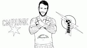 Select from 36755 printable coloring pages of cartoons, animals, nature, bible and many more. Wwe Coloring Pages Cm Punk Coloring Home