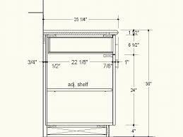proper depth for frameless cabinets