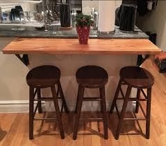 Industrial Rustic Wall Mounted Table