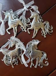 ganz unicorn metal ornaments great