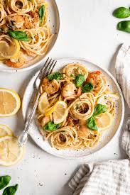 lemon garlic shrimp pasta 20 minute