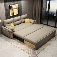 solid wood sliding sofa bed