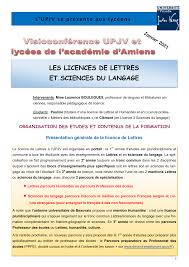 Lettre motivation licence sciences de l'information. Http Cio Ac Amiens Fr Img Pdf Les Licences De Lettres Et Sciences Du Langage Pdf