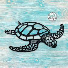 Metal Sea Turtle Wall Art Indoor Or