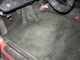 to dye your faded auto carpet