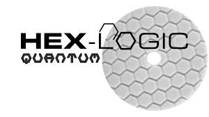 White Quantum Hex Logic Buffing Pads Chemical Guys