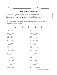 Parents nationwide trust ixl to help their kids reach their academic potential. Vowel Worksheets Short And Long Vowel Worksheets