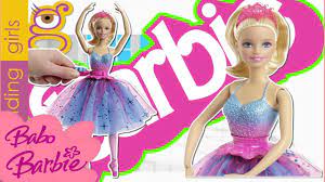 Búp bê Barbie ♥ Đồ chơi búp bê Barbie múa ba lê rất điệu đà ♔Babo Barbie♔