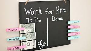 Easy Diy Chalkboard Money For Chores Chart With Video