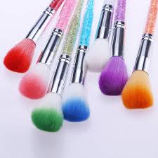 acrylic and makeup powder blush brushes