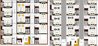 Guest House Hotel Architecture Layout