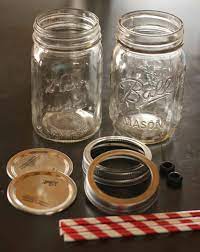 diy mason jar cup with straw the