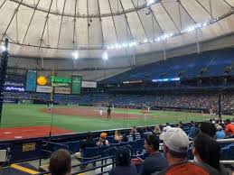 tropicana field section 127 home of