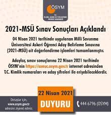 2021-MSÜ Sınav... - Mustafa Hakan Güvençer Fen Lisesi | Fa