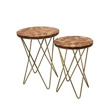 We did not find results for: Sagebrook Home Metal Wood Brown Set Of 2 Accent Table 18 X 18 X 24 Inches 2 Count Accuweather Shop
