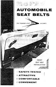 seat belt kit in 1955 1956