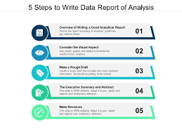 The ability to write effective reports is not the same as writing a report for a class project that only the instructor will read. 5 Steps To Write Data Report Of Analysis Powerpoint Templates Designs Ppt Slide Examples Presentation Outline