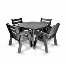 Plastic Table And Chair Set Recycled