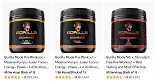 gorilla mode pre workout review is