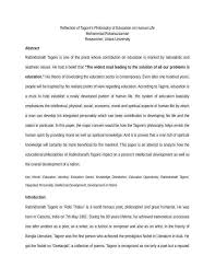 reflection paper on philosophy of education my personal educational philosophy statement