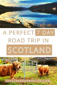 motorhome itinerary for scotland