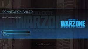 how to fix warzone stuck on connecting