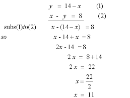 simultaneous equations