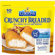 crunchy breaded gorton s seafood