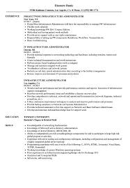 I need some clarifications on the responsibilities of the build script and the build server. Infrastructure Administrator Resume Samples Velvet Jobs