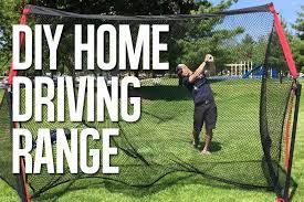 build your own home driving range