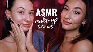 asmr whispered makeup tutorial cosy