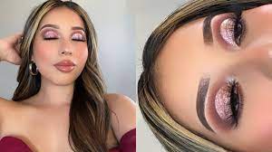 burgundy glam makeup tutorial perfect