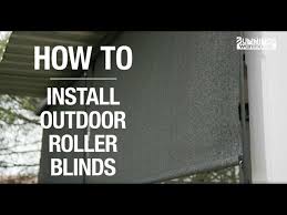 How To Install Outdoor Roller Blinds