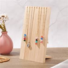 Wooden Necklace Jewelry Necklace Holder