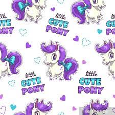 Wall Mural Cute Seamless Pattern With