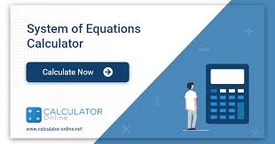 System Of Equations Calculator Solver