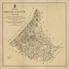 map of greene county virginia
