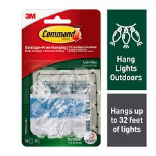 command outdoor light clips 3m