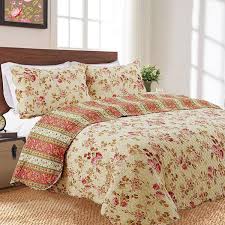 Scalloped Cotton King Quilt Bedding Set