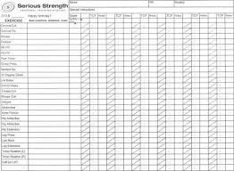 Weight Lifting Progress Online Charts Collection